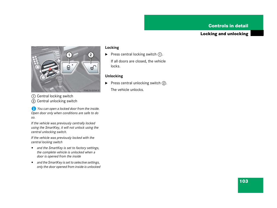 Ing switch starts flashing | Mercedes-Benz SLK-Class 2007 Owners Manual User Manual | Page 104 / 473