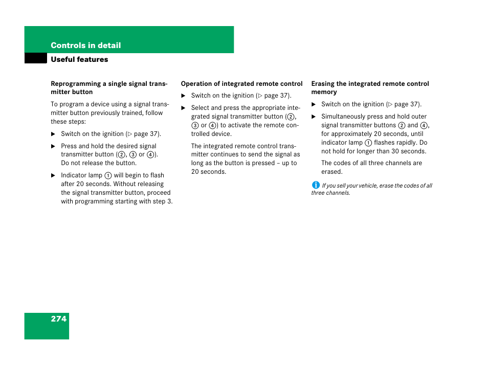 Mercedes-Benz SLK-Class 2007 Owners Manual User Manual | Page 275 / 473