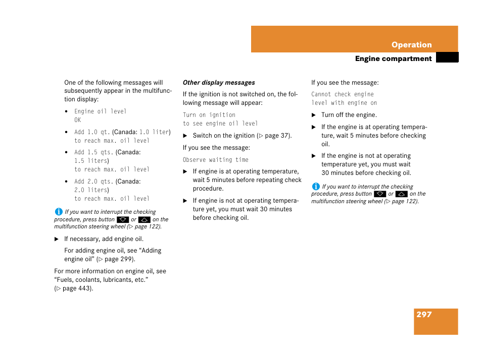 297 operation | Mercedes-Benz SLK-Class 2007 Owners Manual User Manual | Page 298 / 473