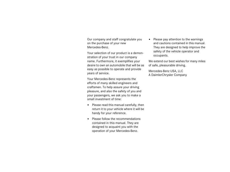 Mercedes-Benz SLK-Class 2007 Owners Manual User Manual | Page 3 / 473