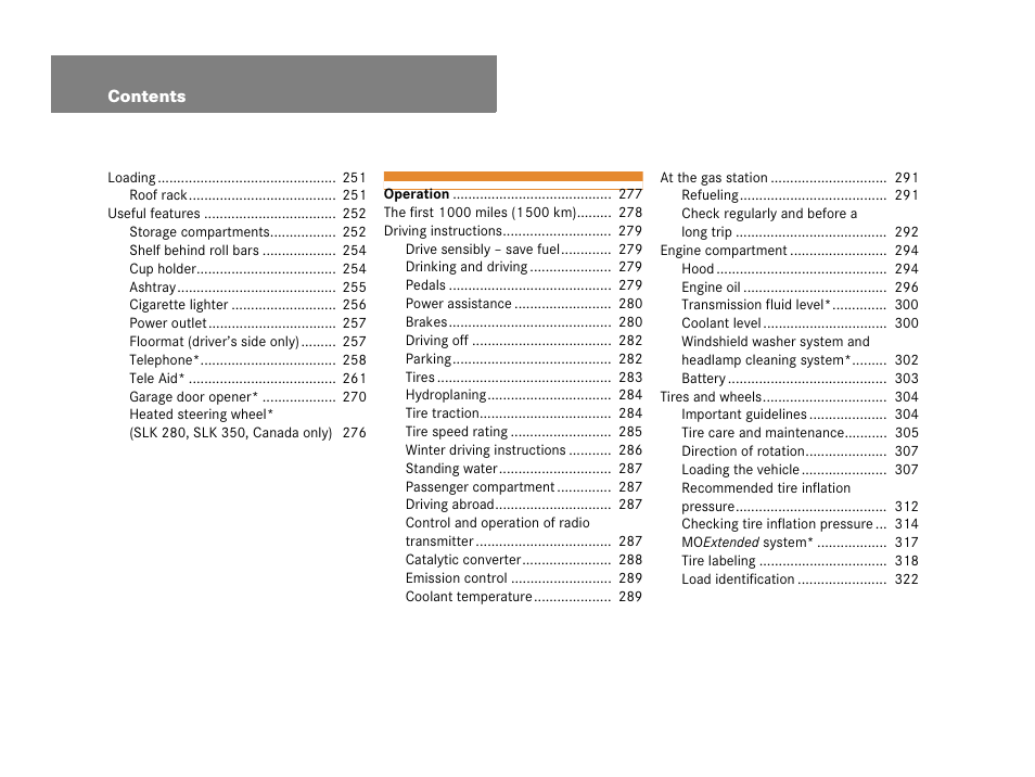 Mercedes-Benz SLK-Class 2007 Owners Manual User Manual | Page 7 / 473