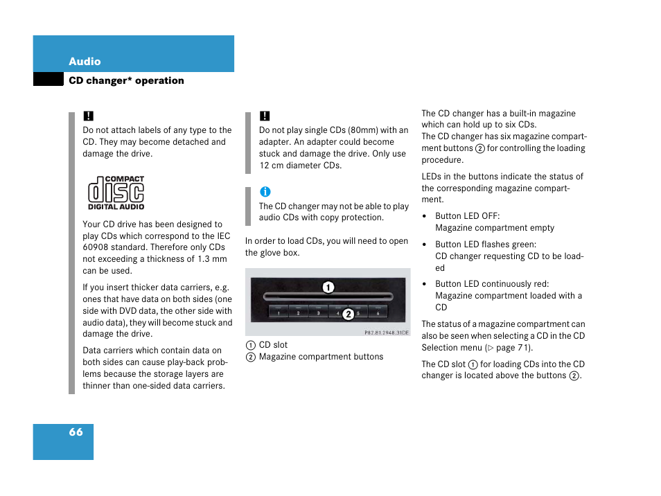 Mercedes-Benz SLK-Class 2007 COMAND Manual User Manual | Page 67 / 187