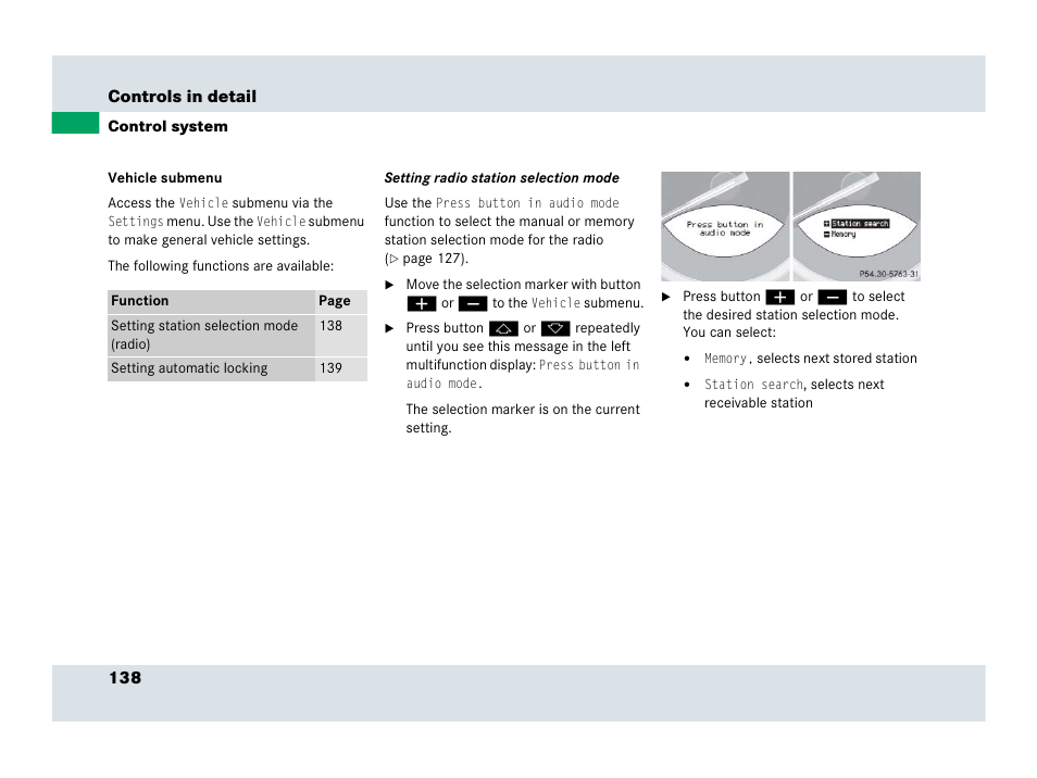 Mercedes-Benz SLR-Class 2007 User Manual | Page 139 / 425