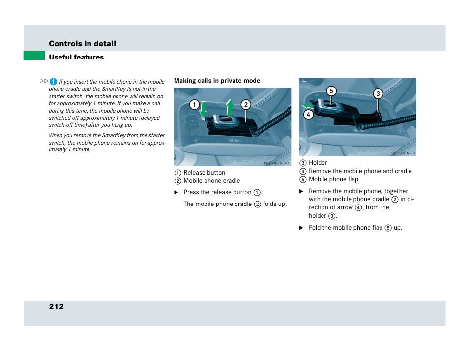 Mercedes-Benz SLR-Class 2007 User Manual | Page 213 / 425