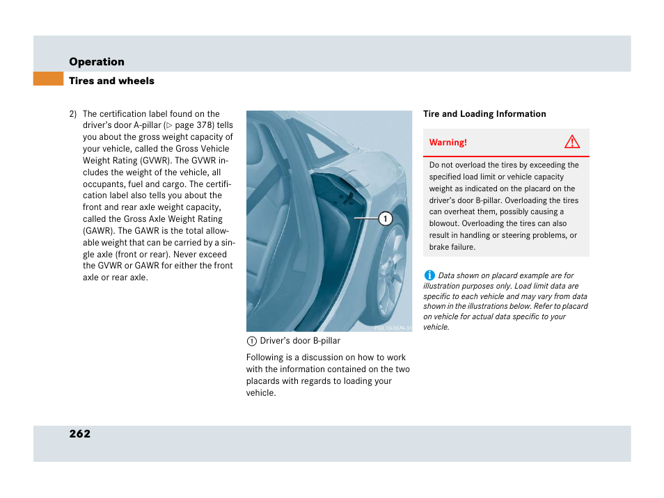 Mercedes-Benz SLR-Class 2007 User Manual | Page 263 / 425