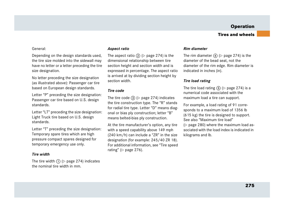 Mercedes-Benz SLR-Class 2007 User Manual | Page 276 / 425