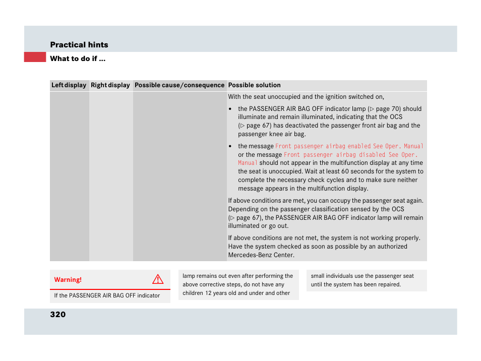 Mercedes-Benz SLR-Class 2007 User Manual | Page 321 / 425