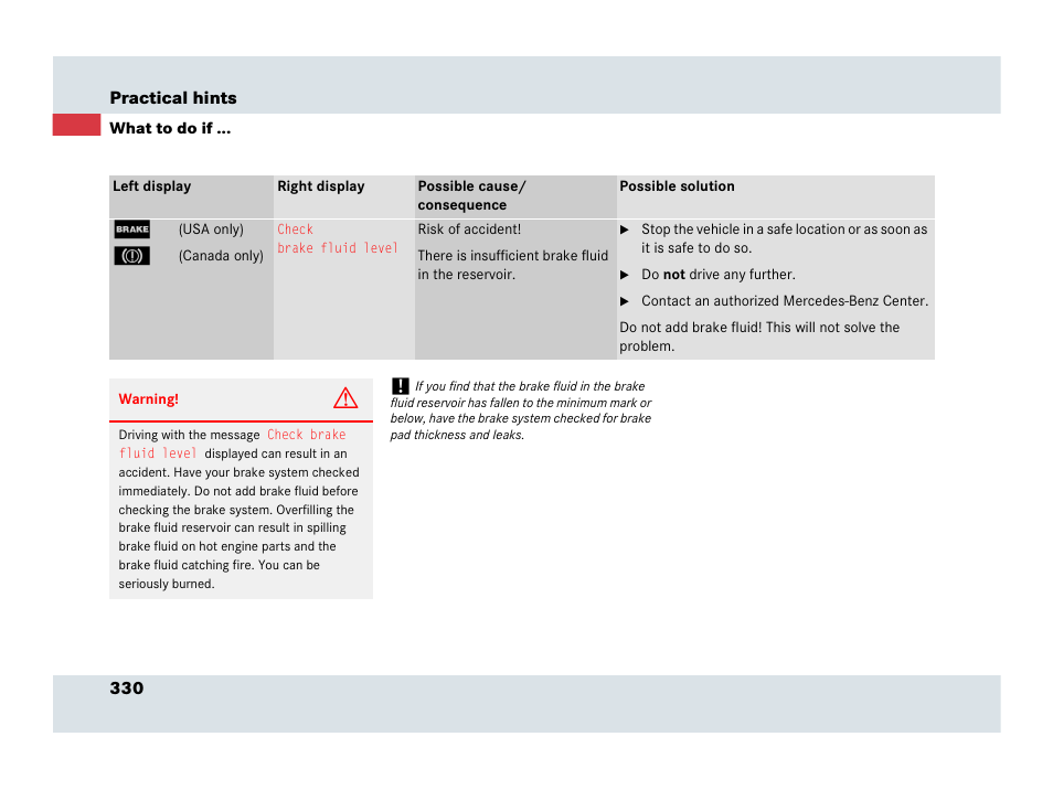 Mercedes-Benz SLR-Class 2007 User Manual | Page 331 / 425