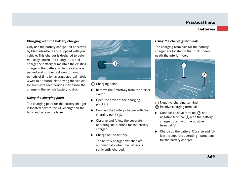 Mercedes-Benz SLR-Class 2007 User Manual | Page 370 / 425