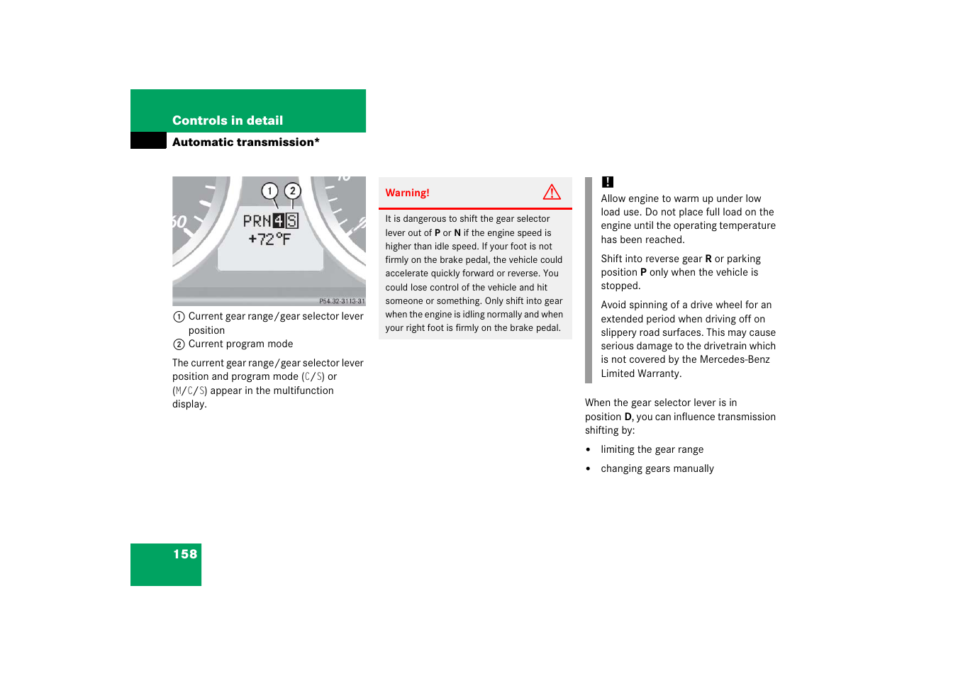 Mercedes-Benz SLK-Class 2006 Owners Manual User Manual | Page 159 / 481