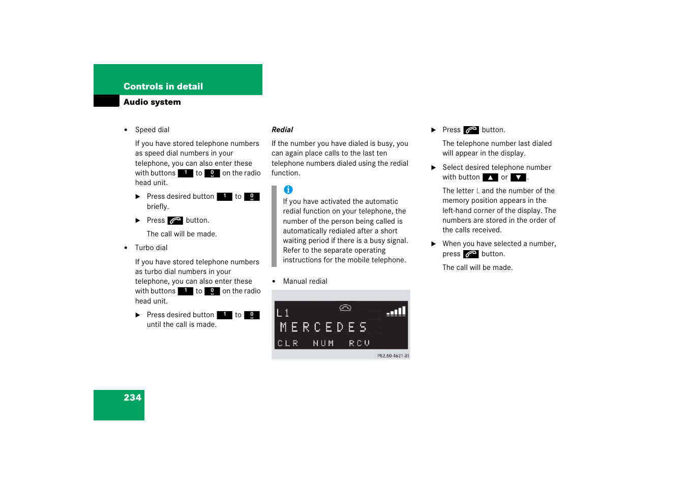 Mercedes-Benz SLK-Class 2006 Owners Manual User Manual | Page 235 / 481