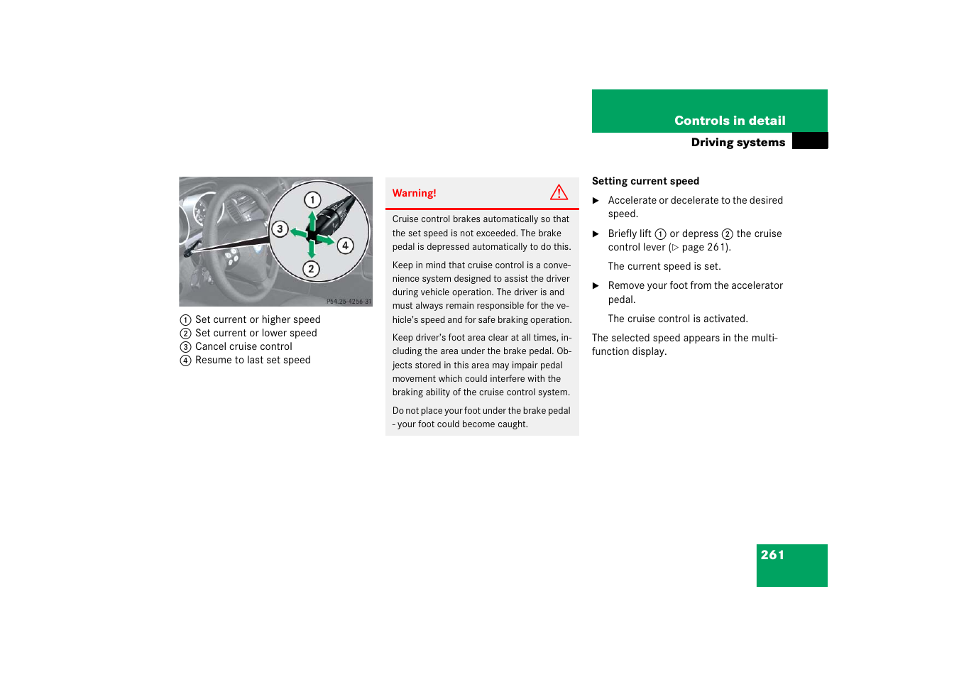 Mercedes-Benz SLK-Class 2006 Owners Manual User Manual | Page 262 / 481
