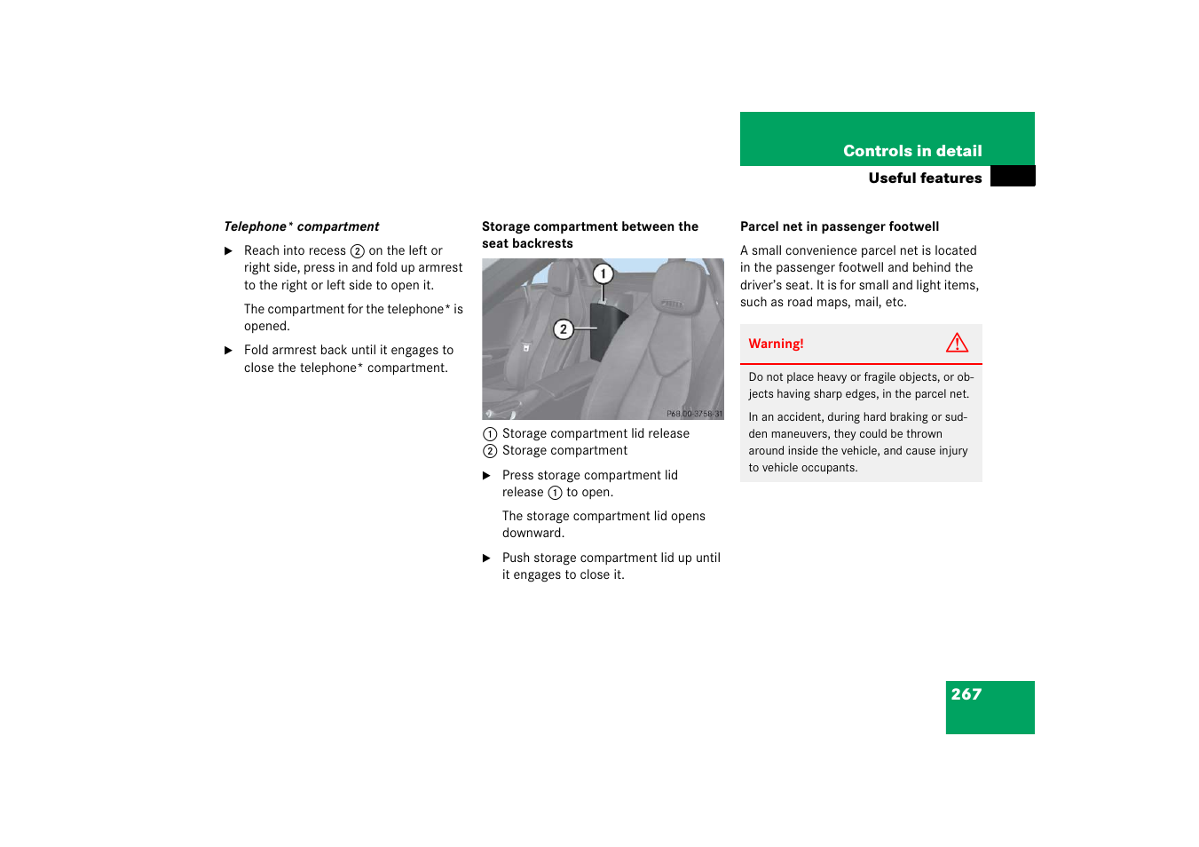 Mercedes-Benz SLK-Class 2006 Owners Manual User Manual | Page 268 / 481
