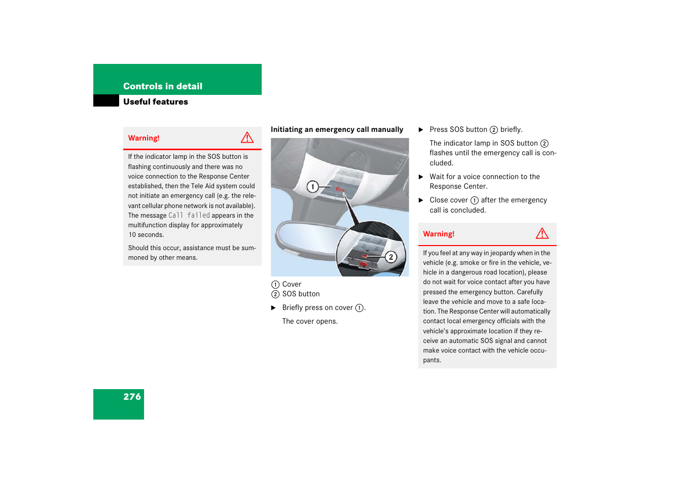 Mercedes-Benz SLK-Class 2006 Owners Manual User Manual | Page 277 / 481