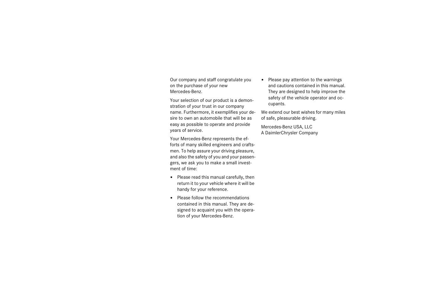 Mercedes-Benz SLK-Class 2006 Owners Manual User Manual | Page 3 / 481