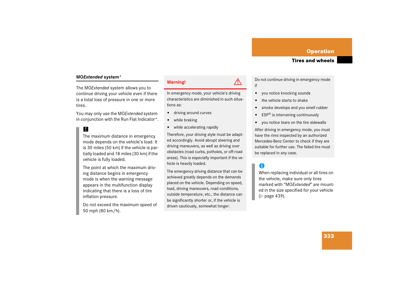 Moextended system | Mercedes-Benz SLK-Class 2006 Owners Manual User Manual | Page 334 / 481