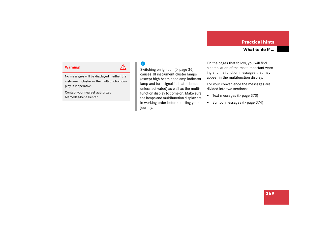 Mercedes-Benz SLK-Class 2006 Owners Manual User Manual | Page 370 / 481