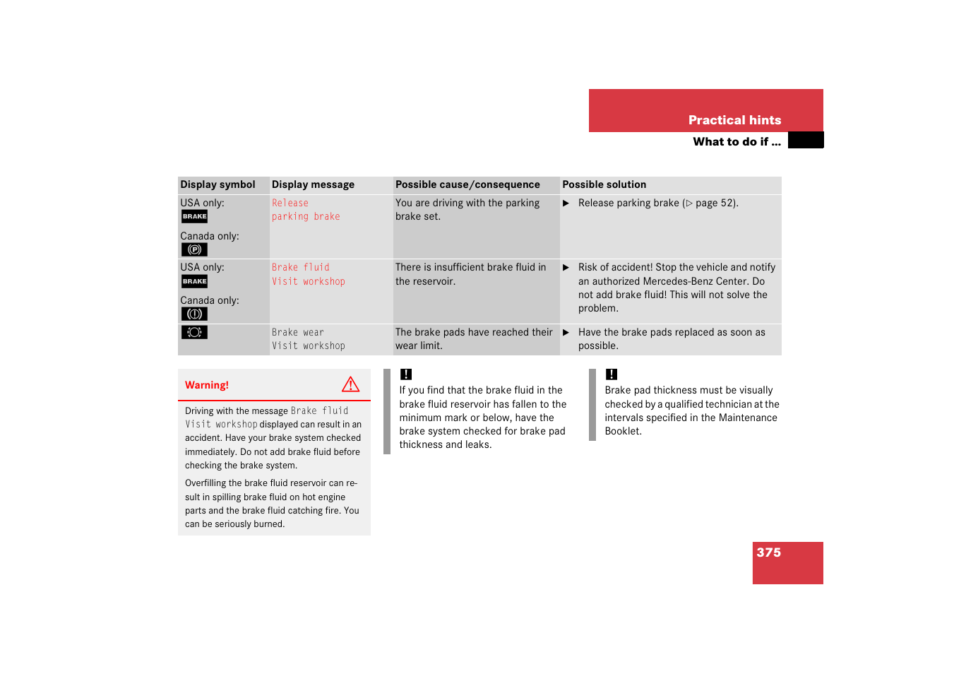 Mercedes-Benz SLK-Class 2006 Owners Manual User Manual | Page 376 / 481