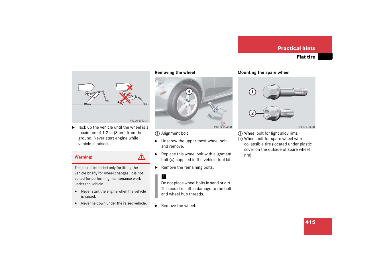 Mercedes-Benz SLK-Class 2006 Owners Manual User Manual | Page 416 / 481
