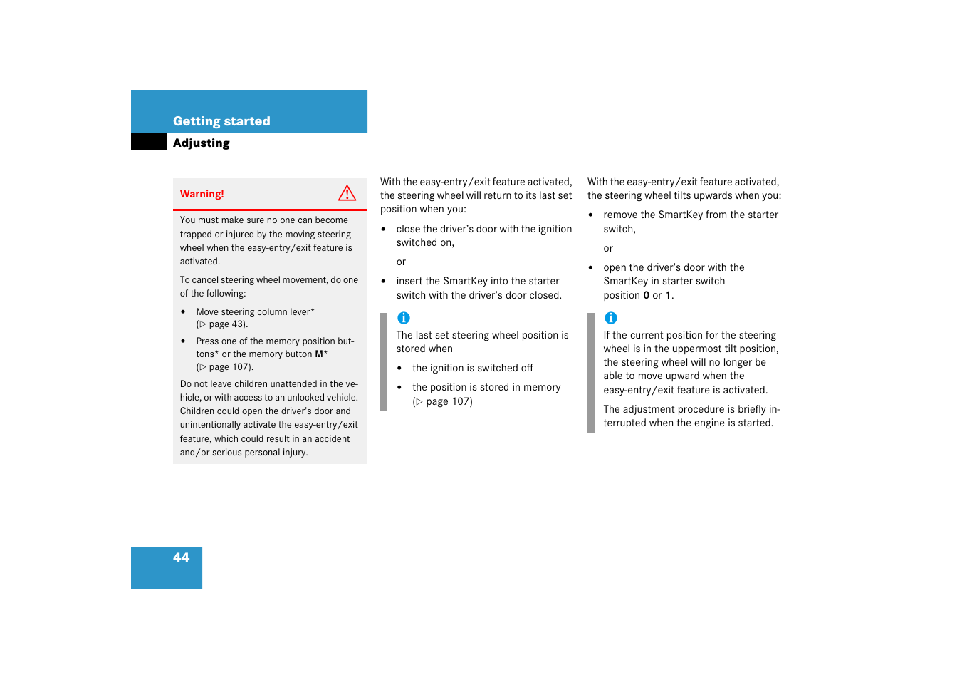 Mercedes-Benz SLK-Class 2006 Owners Manual User Manual | Page 45 / 481