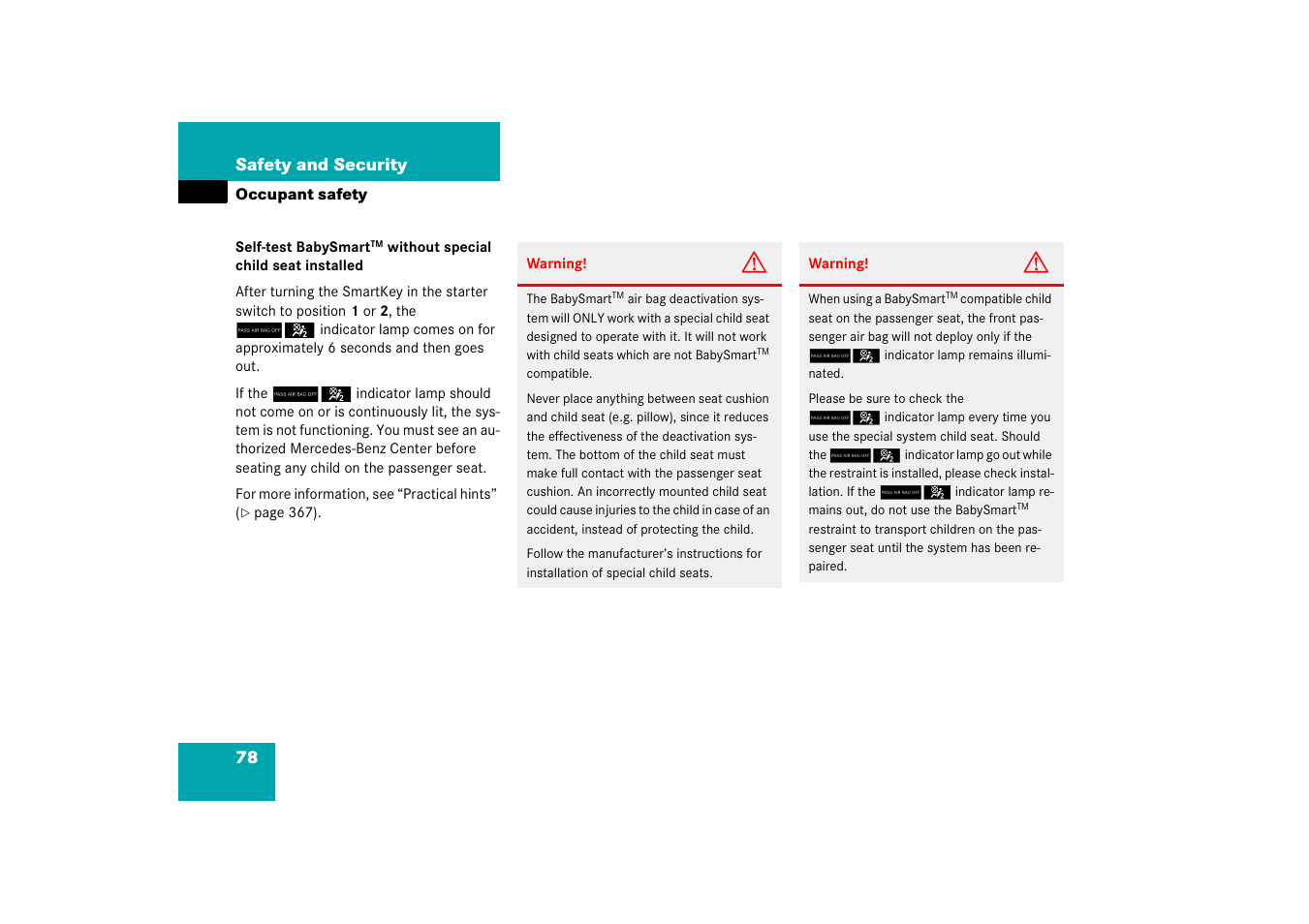 Mercedes-Benz SLK-Class 2006 Owners Manual User Manual | Page 79 / 481
