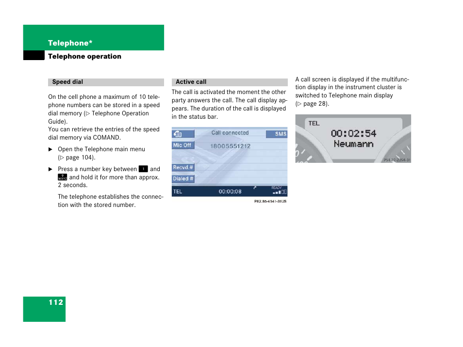 Mercedes-Benz SLK-Class 2006 COMAND Manual User Manual | Page 113 / 213