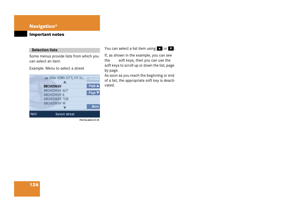 Mercedes-Benz SLK-Class 2006 COMAND Manual User Manual | Page 127 / 213
