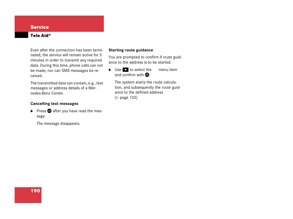 Mercedes-Benz SLK-Class 2006 COMAND Manual User Manual | Page 191 / 213