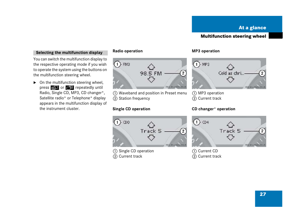 Mercedes-Benz SLK-Class 2006 COMAND Manual User Manual | Page 28 / 213