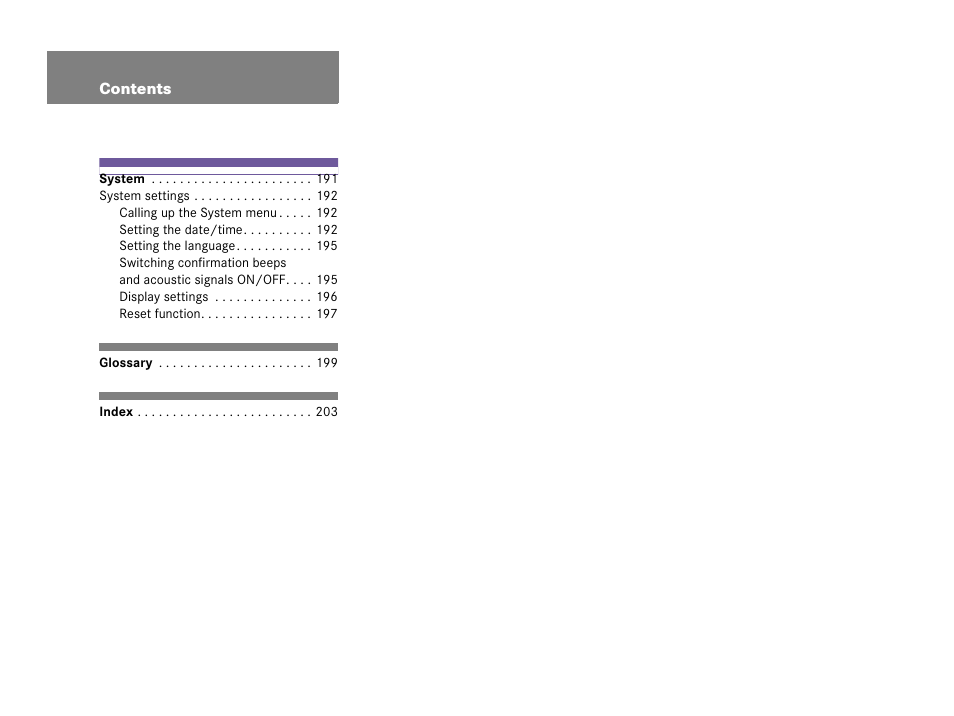 Mercedes-Benz SLK-Class 2006 COMAND Manual User Manual | Page 7 / 213