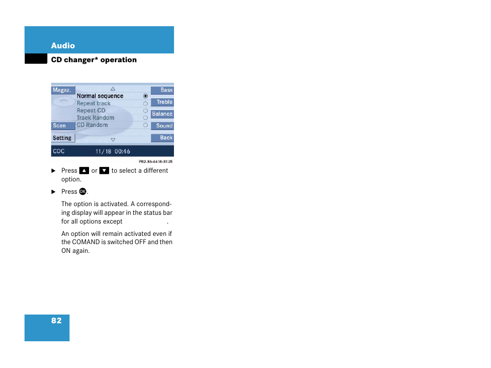 Mercedes-Benz SLK-Class 2006 COMAND Manual User Manual | Page 83 / 213