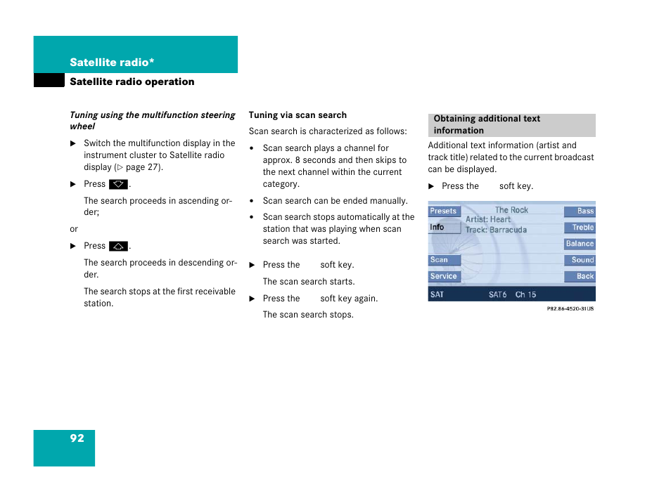Mercedes-Benz SLK-Class 2006 COMAND Manual User Manual | Page 93 / 213