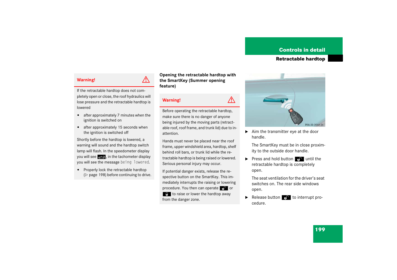 Ess-go | Mercedes-Benz SL-Class 2006 Owners Manual User Manual | Page 200 / 480