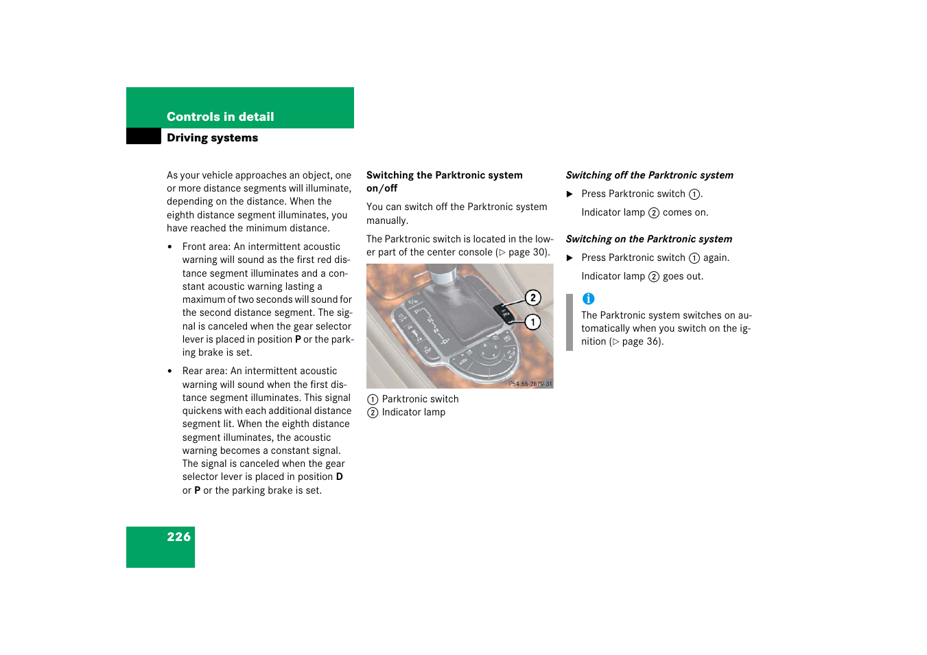 Mercedes-Benz SL-Class 2006 Owners Manual User Manual | Page 227 / 480