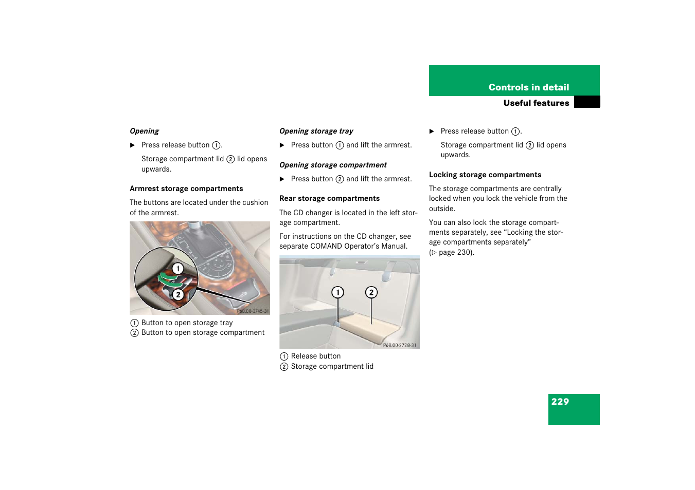 Mercedes-Benz SL-Class 2006 Owners Manual User Manual | Page 230 / 480