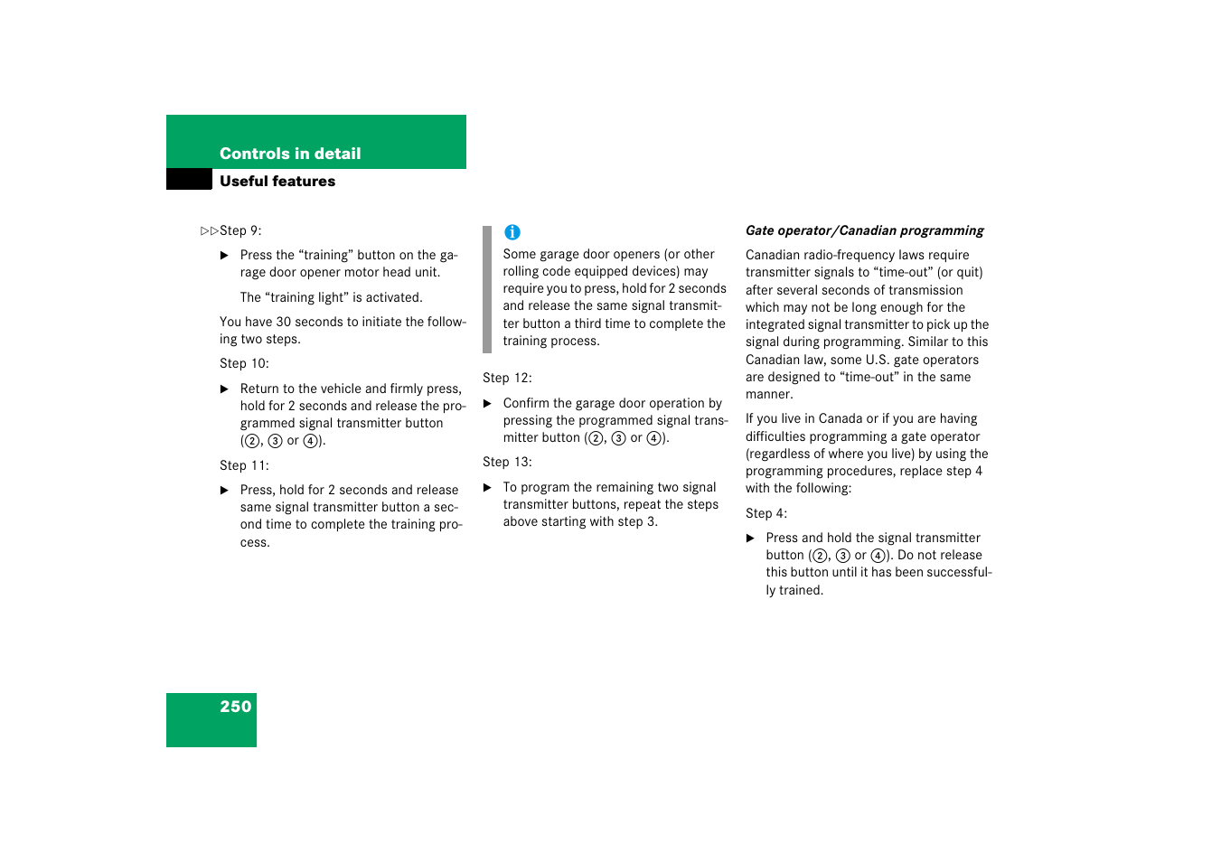 Mercedes-Benz SL-Class 2006 Owners Manual User Manual | Page 251 / 480