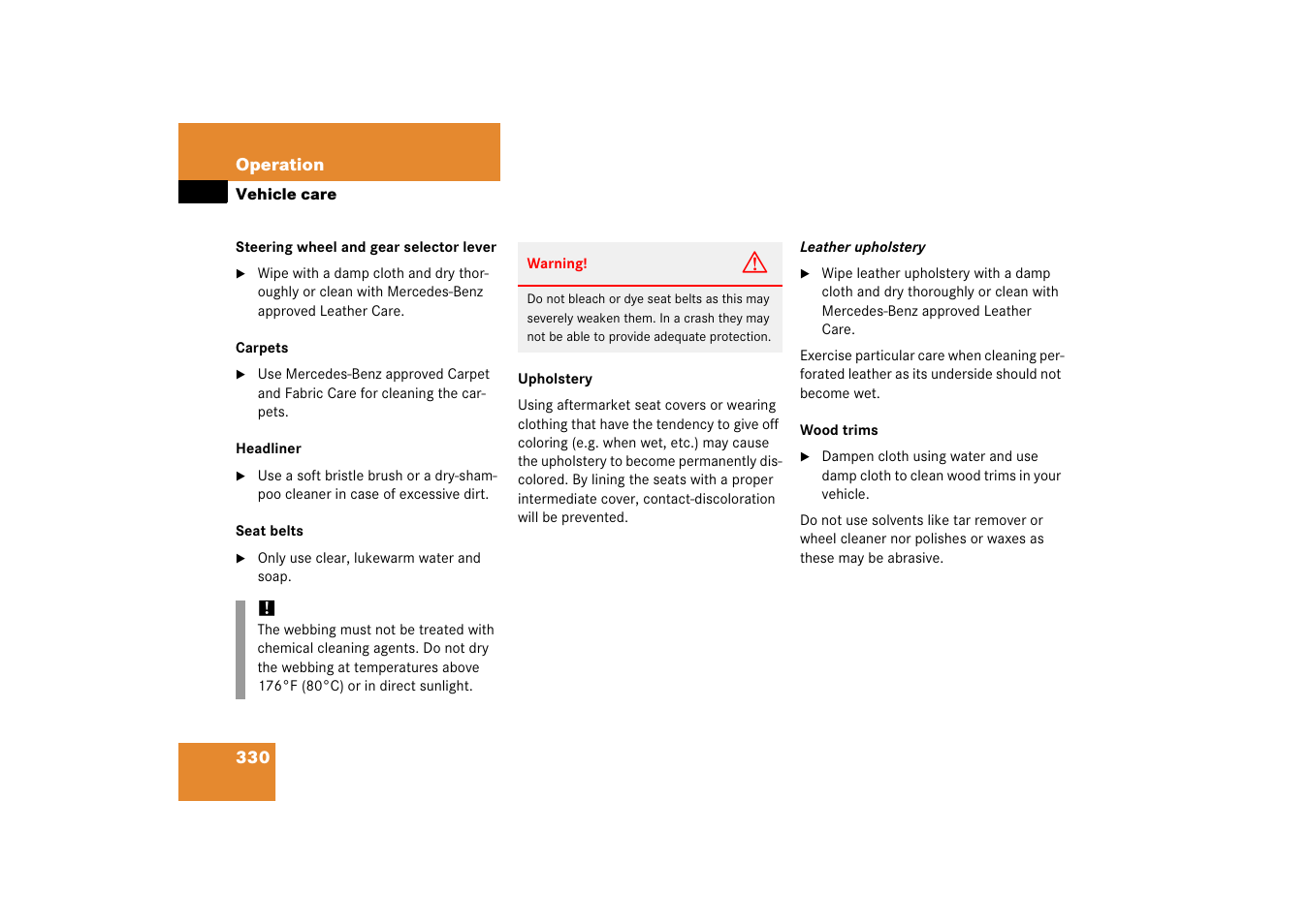 Mercedes-Benz SL-Class 2006 Owners Manual User Manual | Page 331 / 480