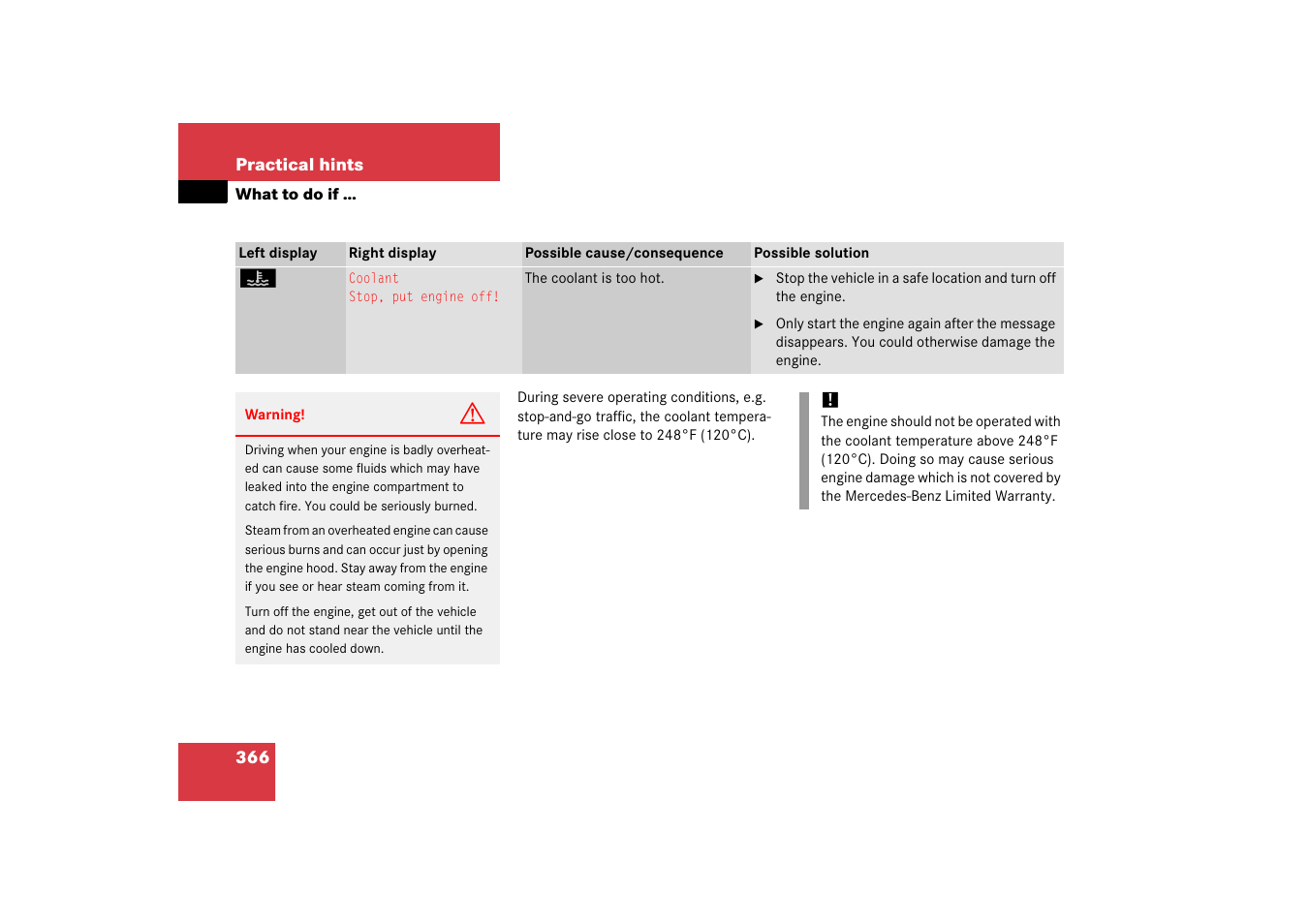 Mercedes-Benz SL-Class 2006 Owners Manual User Manual | Page 367 / 480