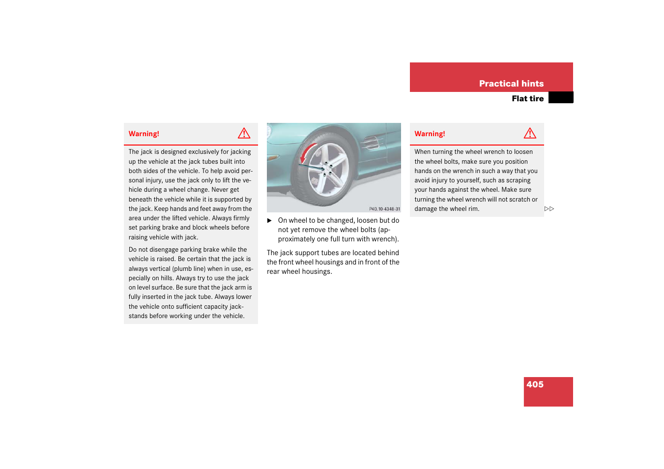 Mercedes-Benz SL-Class 2006 Owners Manual User Manual | Page 406 / 480