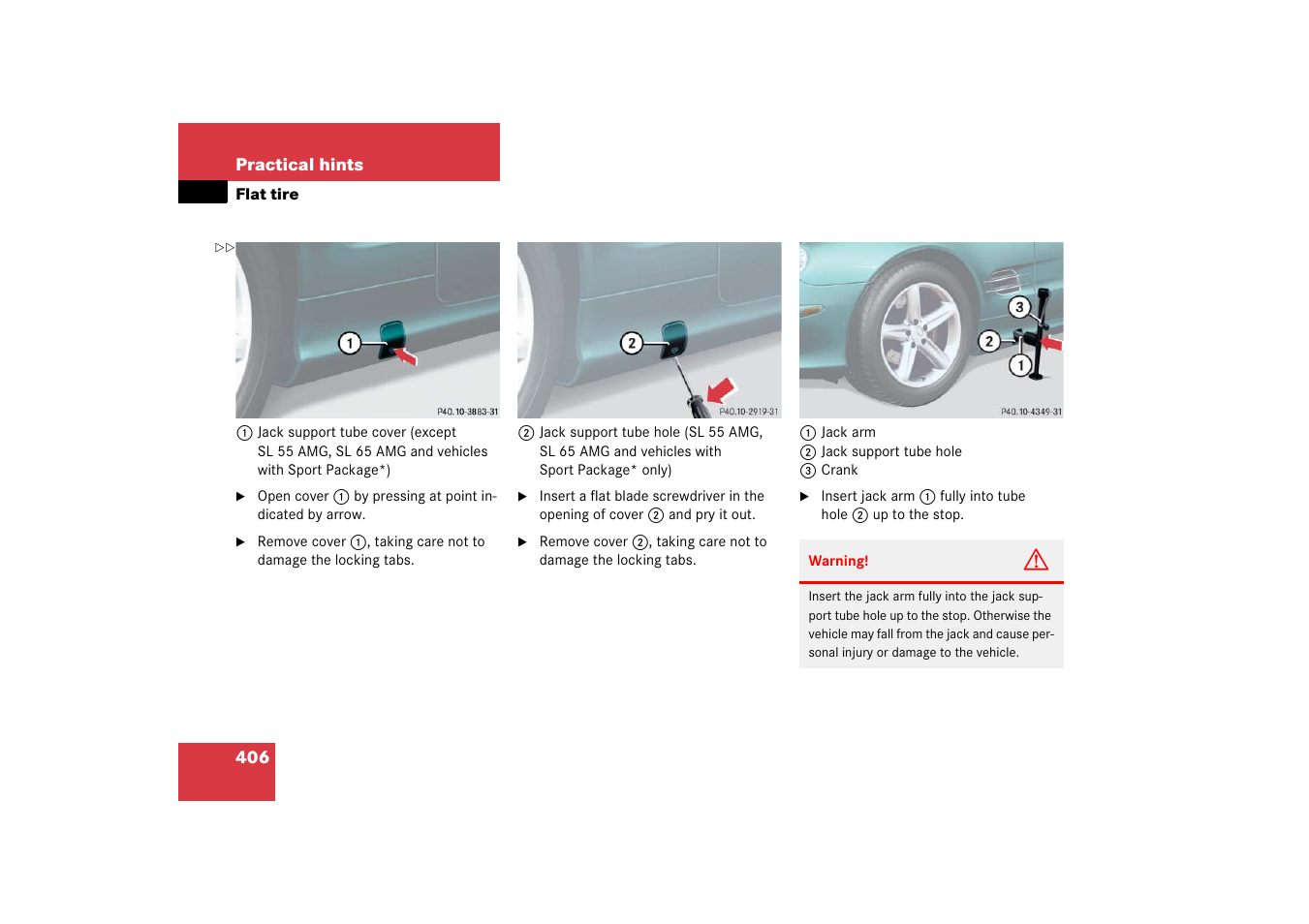 Mercedes-Benz SL-Class 2006 Owners Manual User Manual | Page 407 / 480