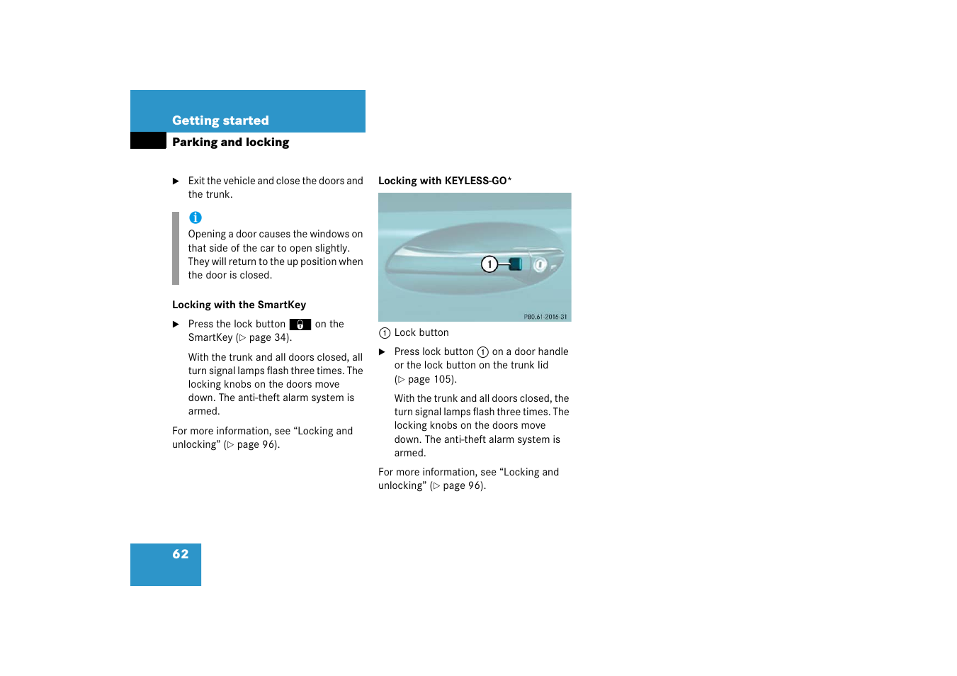 Mercedes-Benz SL-Class 2006 Owners Manual User Manual | Page 63 / 480