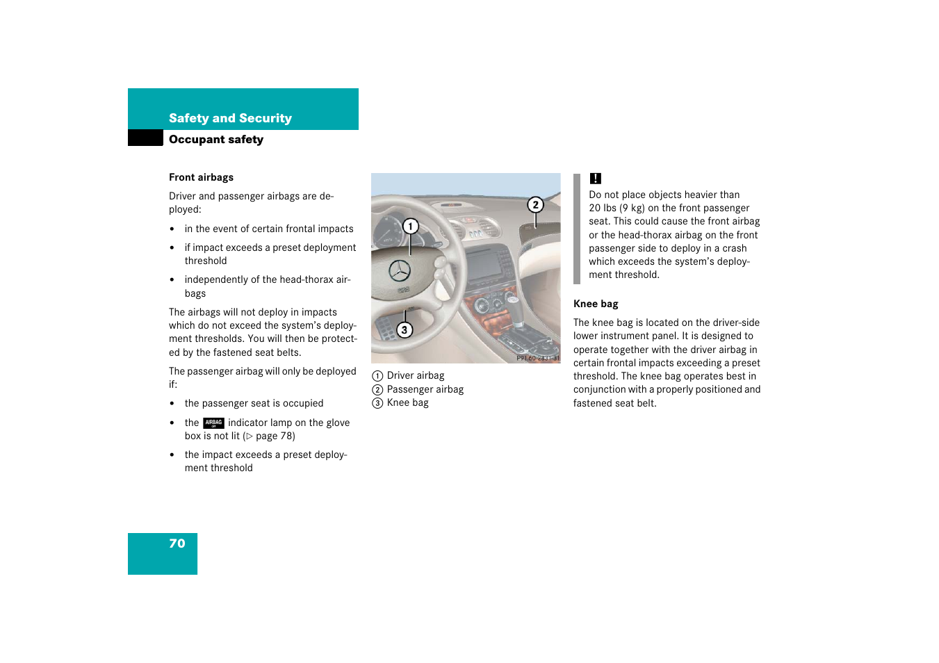 Mercedes-Benz SL-Class 2006 Owners Manual User Manual | Page 71 / 480