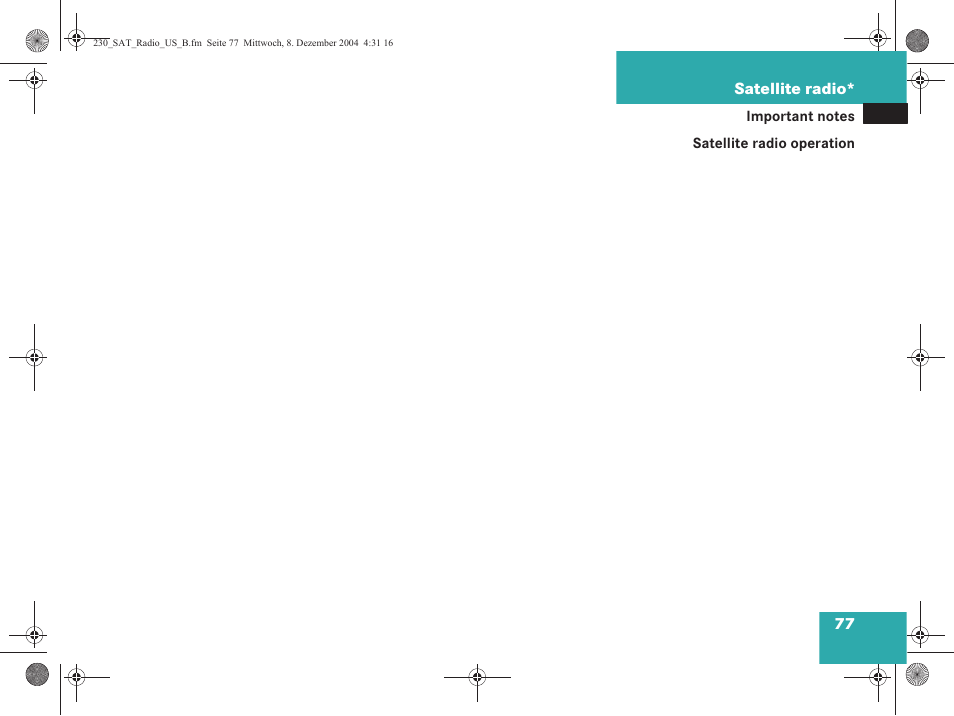 Mercedes-Benz SL-Class 2006 COMAND Manual User Manual | Page 79 / 226