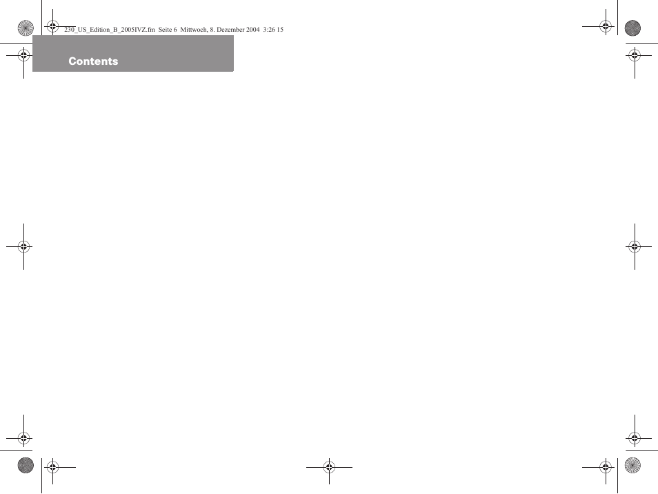 Mercedes-Benz SL-Class 2006 COMAND Manual User Manual | Page 8 / 226