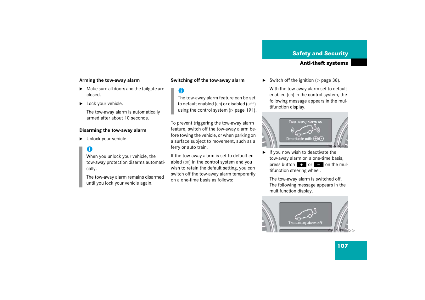 Mercedes-Benz R-Class 2006 Owners Manual User Manual | Page 108 / 561