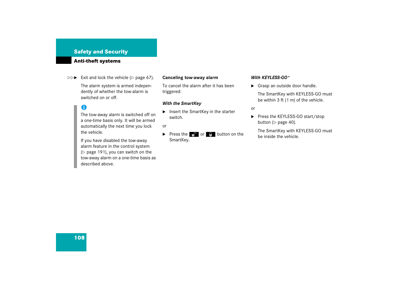Mercedes-Benz R-Class 2006 Owners Manual User Manual | Page 109 / 561