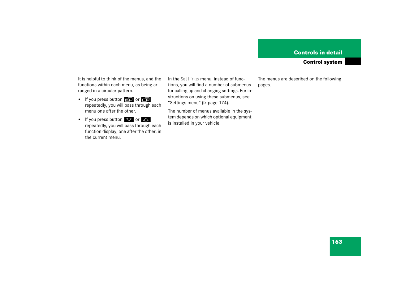 Mercedes-Benz R-Class 2006 Owners Manual User Manual | Page 164 / 561