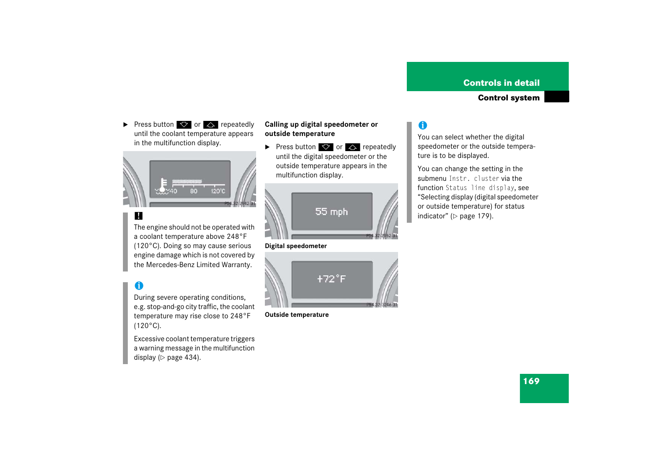 Mercedes-Benz R-Class 2006 Owners Manual User Manual | Page 170 / 561