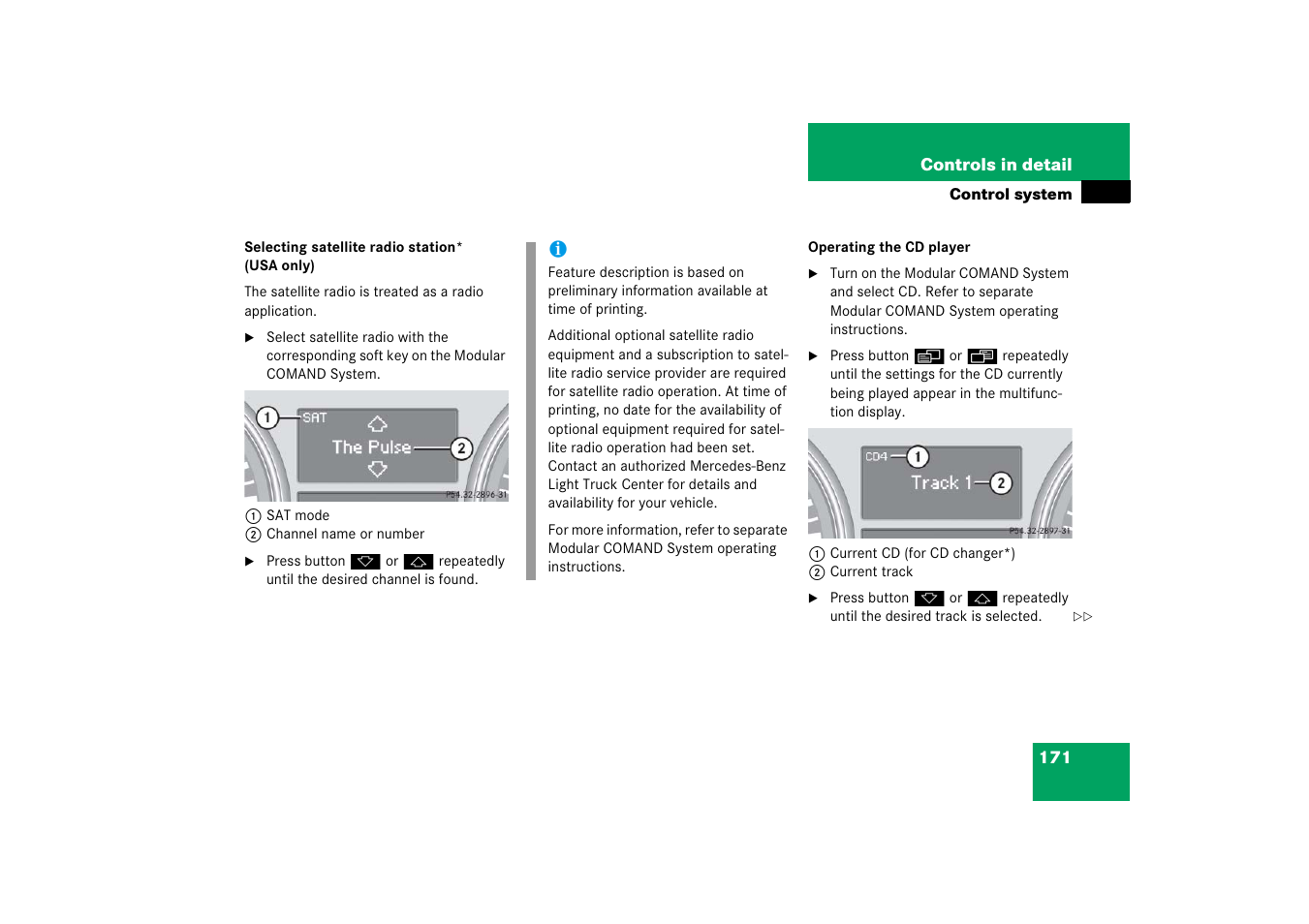 Mercedes-Benz R-Class 2006 Owners Manual User Manual | Page 172 / 561