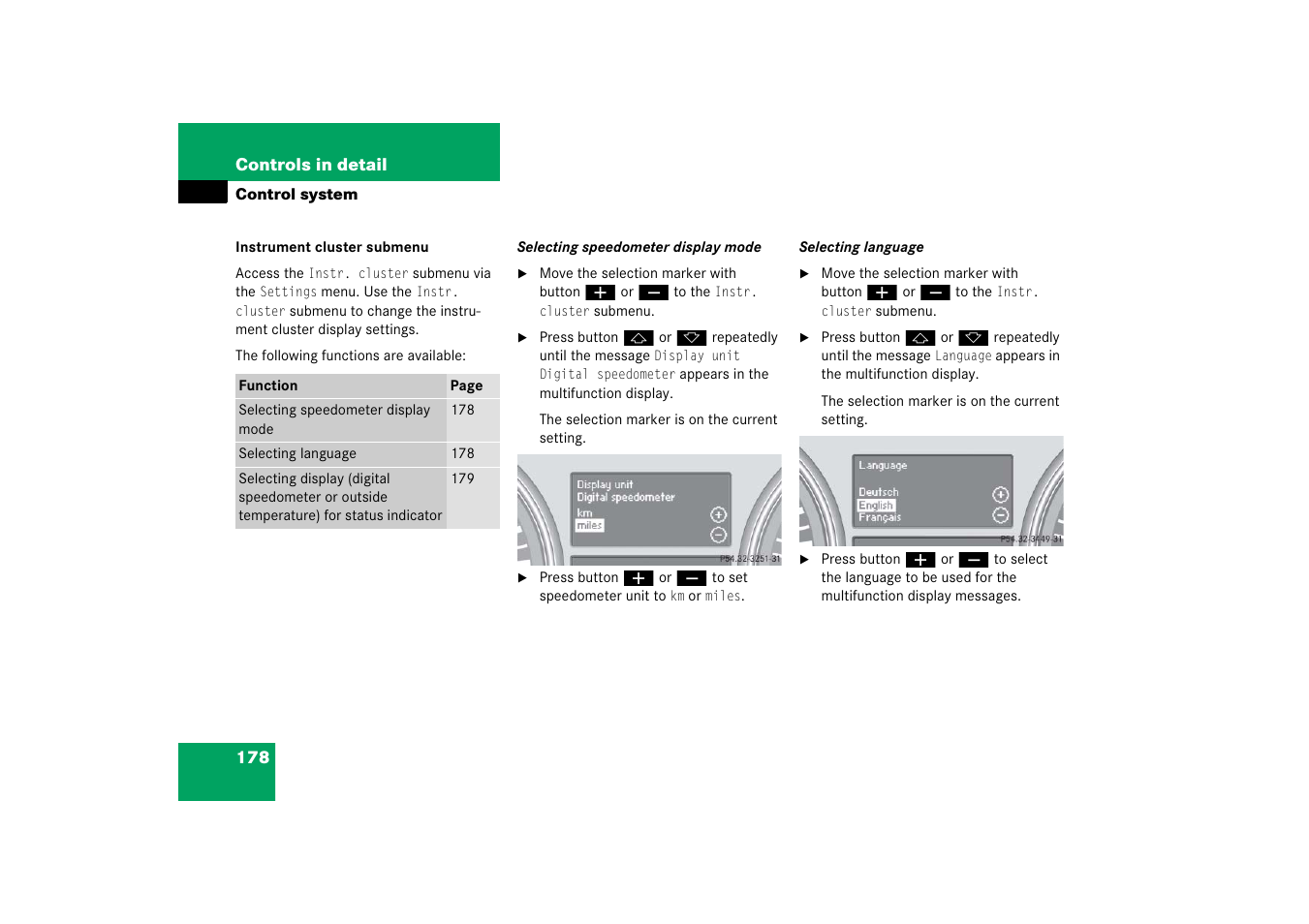 System | Mercedes-Benz R-Class 2006 Owners Manual User Manual | Page 179 / 561